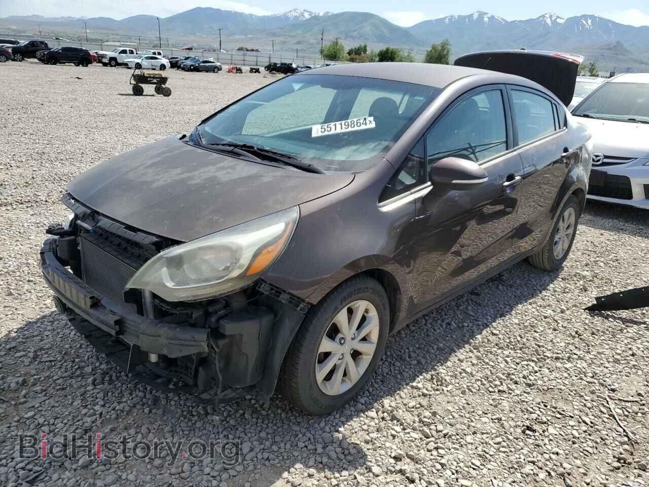 Photo KNADN4A32D6143728 - KIA RIO 2013