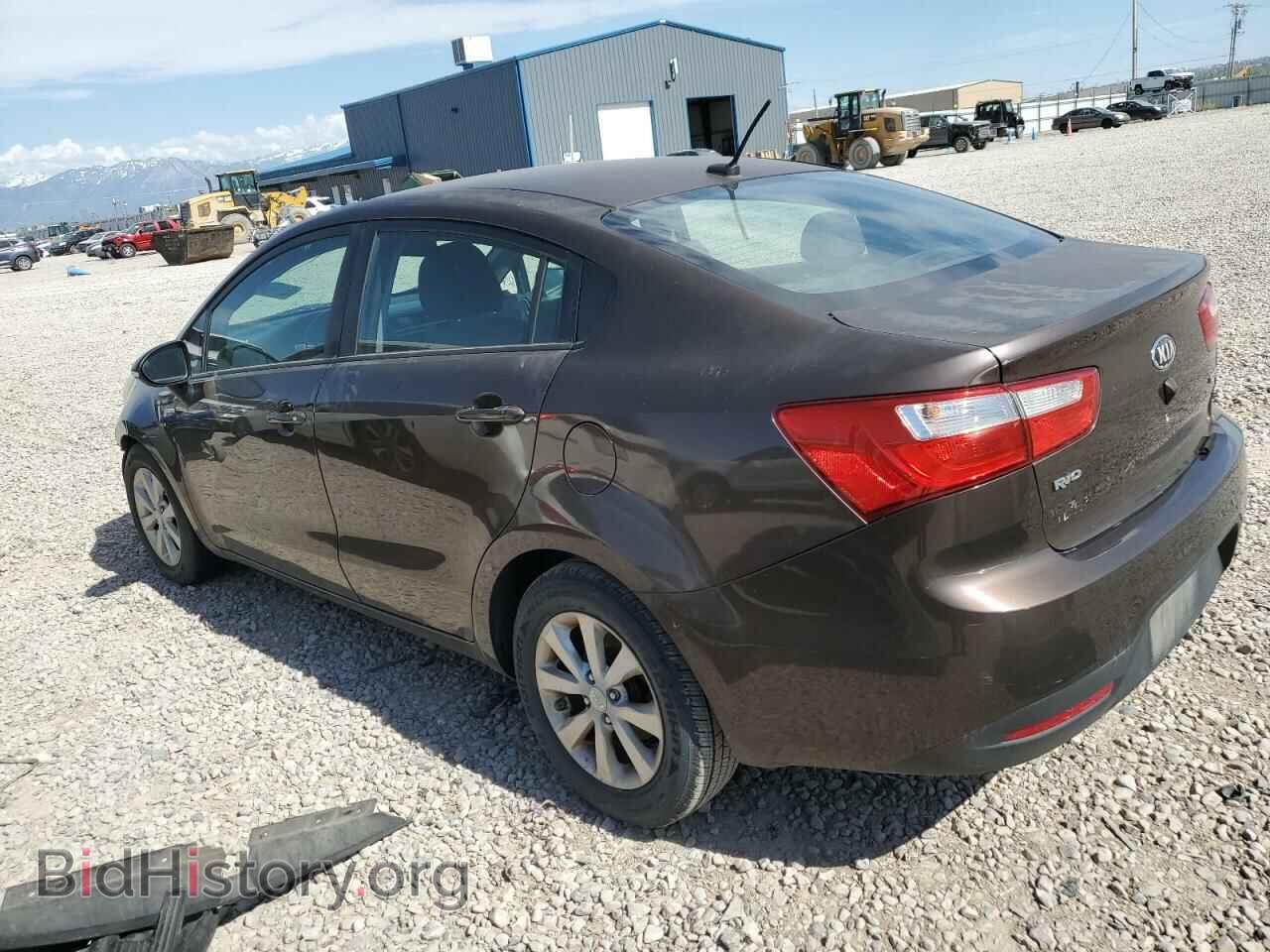 2013 KIA RIO - VIN: KNADN4A32D6143728 - Фото 2