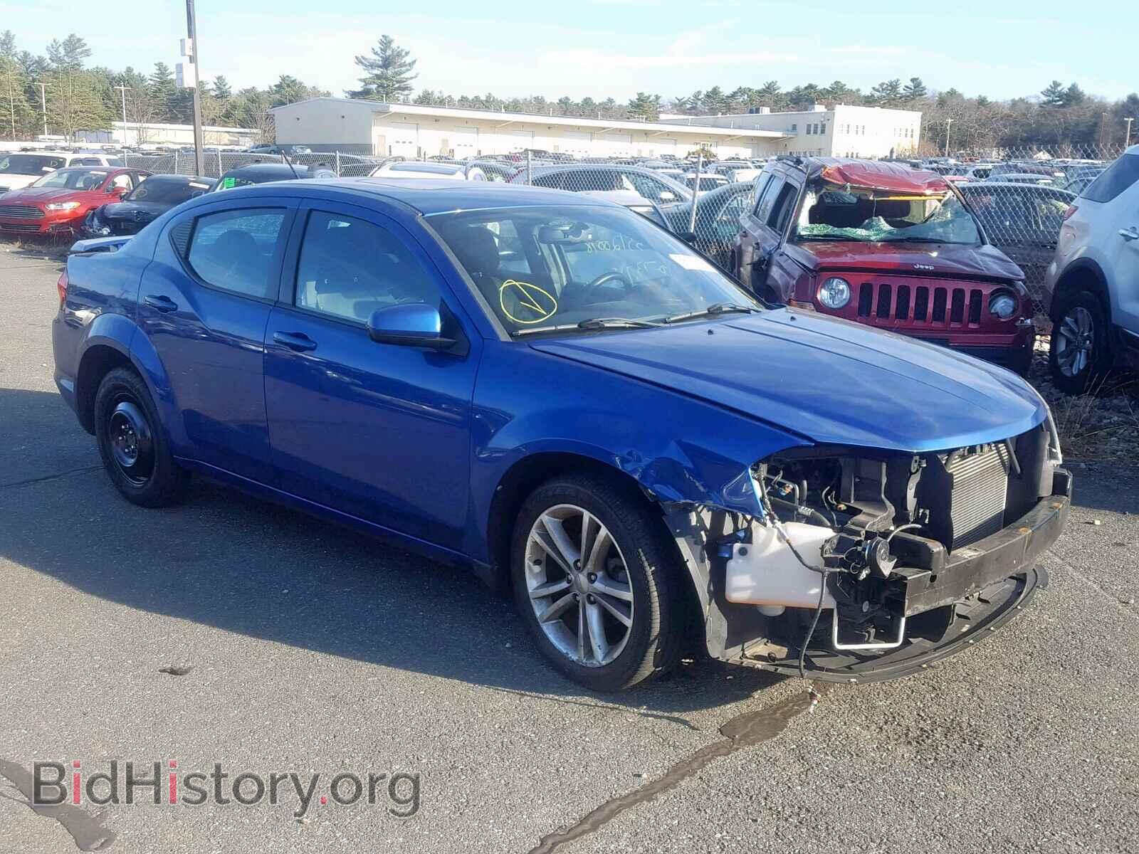 Фотография 1C3CDZCB6DN693589 - DODGE AVENGER 2013