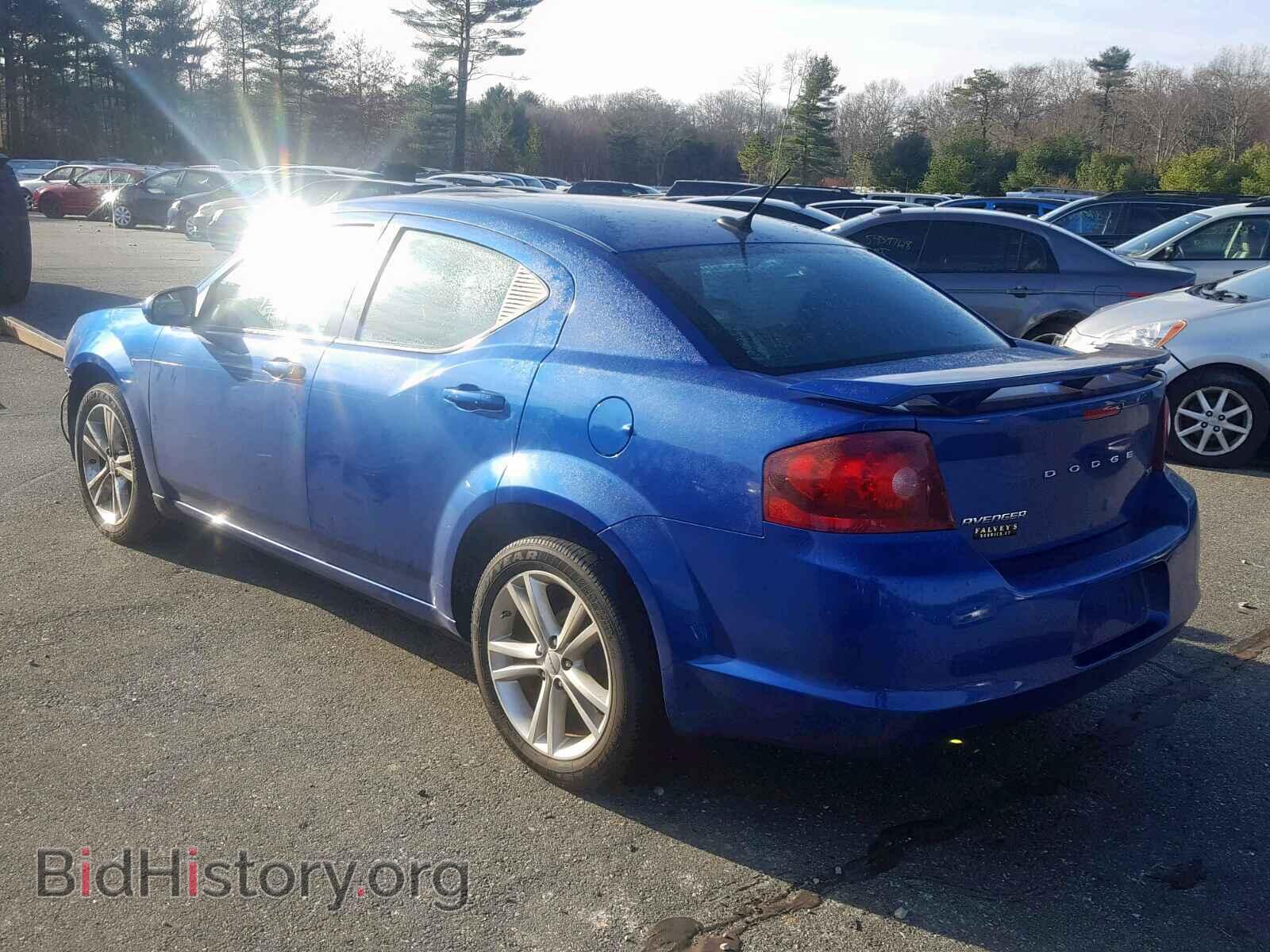 2013 DODGE AVENGER - VIN: 1C3CDZCB6DN693589 - Фото 3