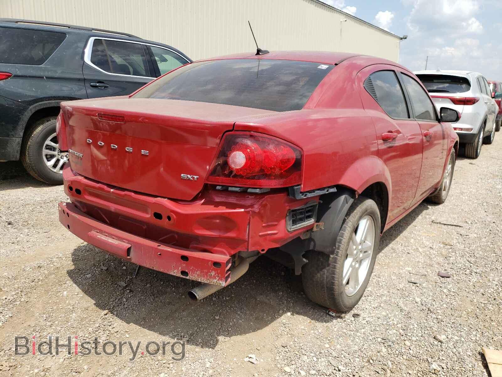 2013 DODGE AVENGER - VIN: 1C3CDZCBXDN689481 - Фото 4