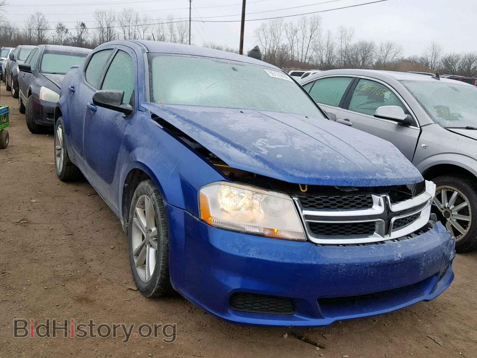 Фотография 1C3CDZAG3DN548928 - DODGE AVENGER 2013