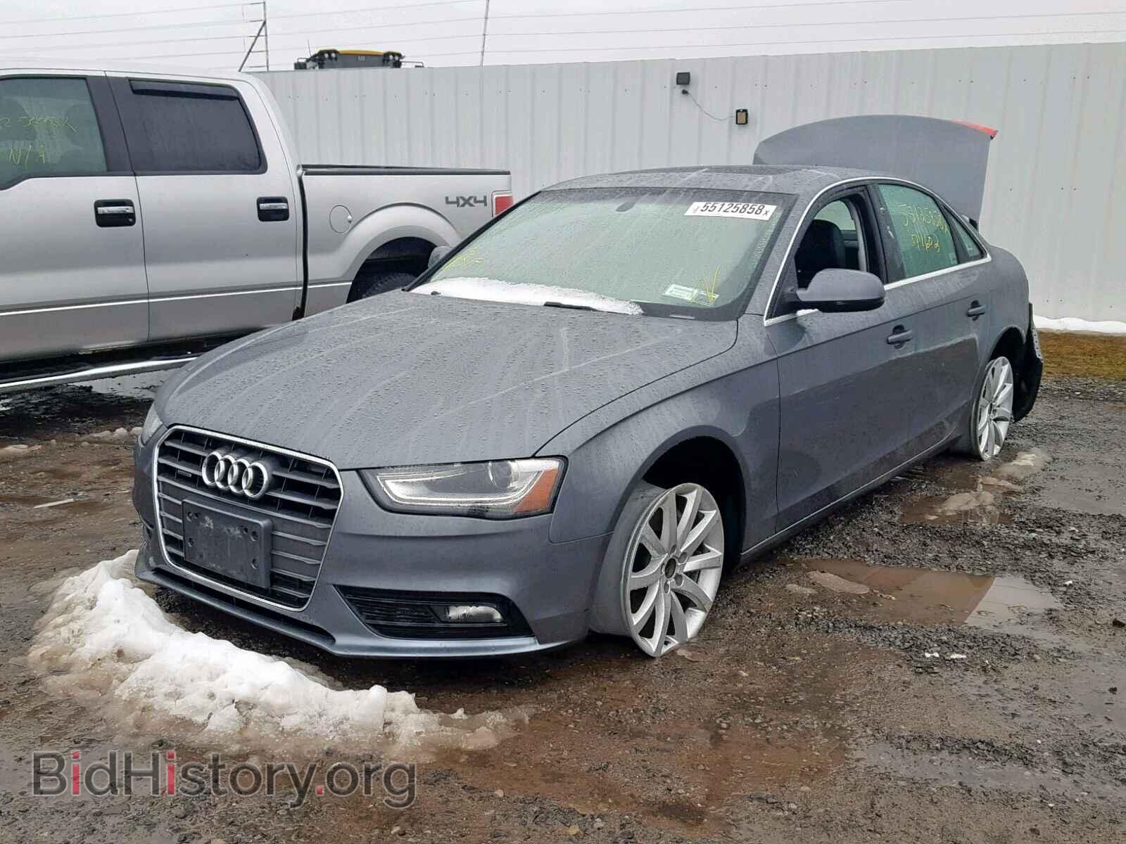 2013 AUDI A4 - VIN: WAUFFAFL6DN027063 - Фото 2