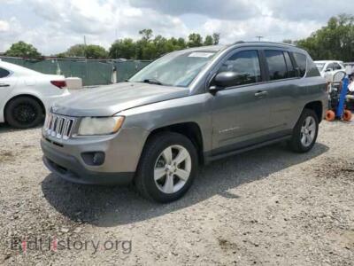 2012 Jeep COMPASS Sport, серый — VIN 1C4NJCBB0CD605992, Copart