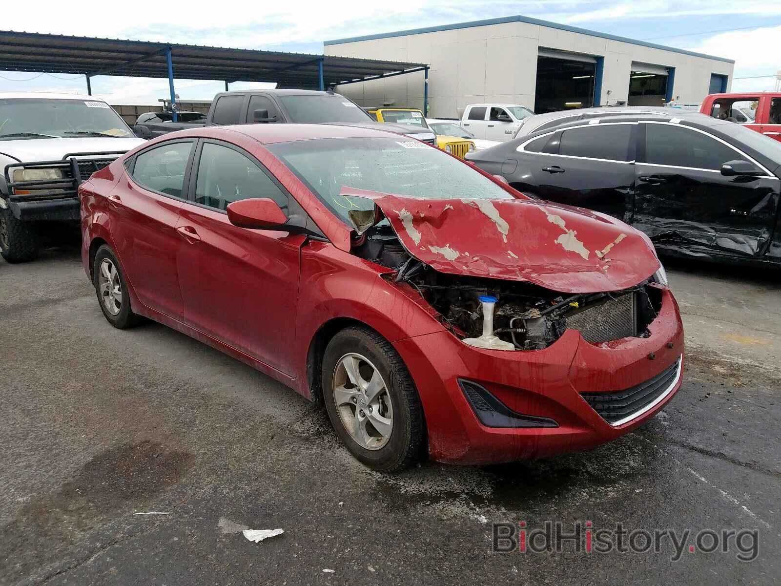 Photo 5NPDH4AE1EH530113 - HYUNDAI ELANTRA 2014