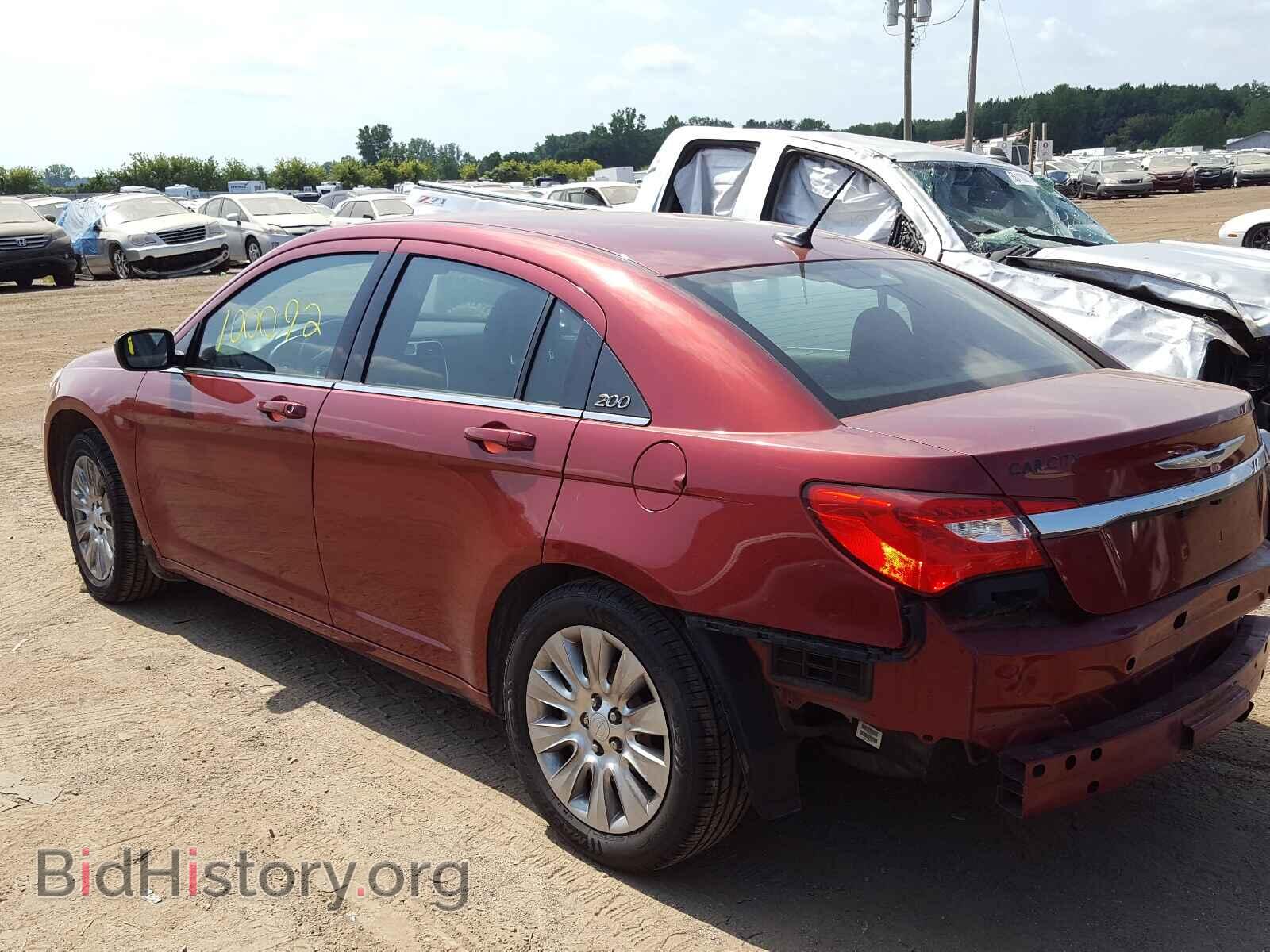2013 CHRYSLER 200 - VIN: 1C3CCBAB4DN641116 - Фото 3