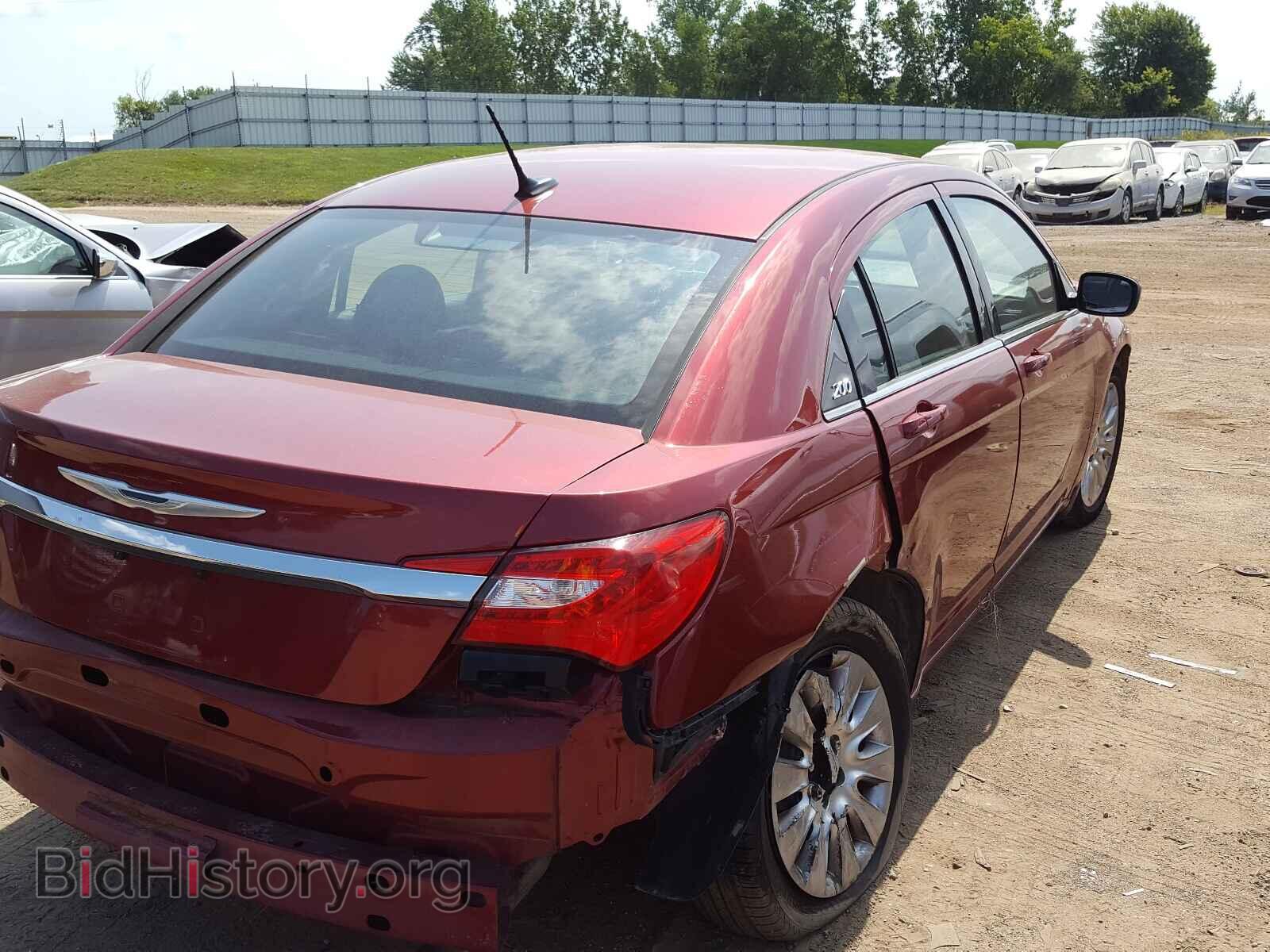 2013 CHRYSLER 200 - VIN: 1C3CCBAB4DN641116 - Фото 4