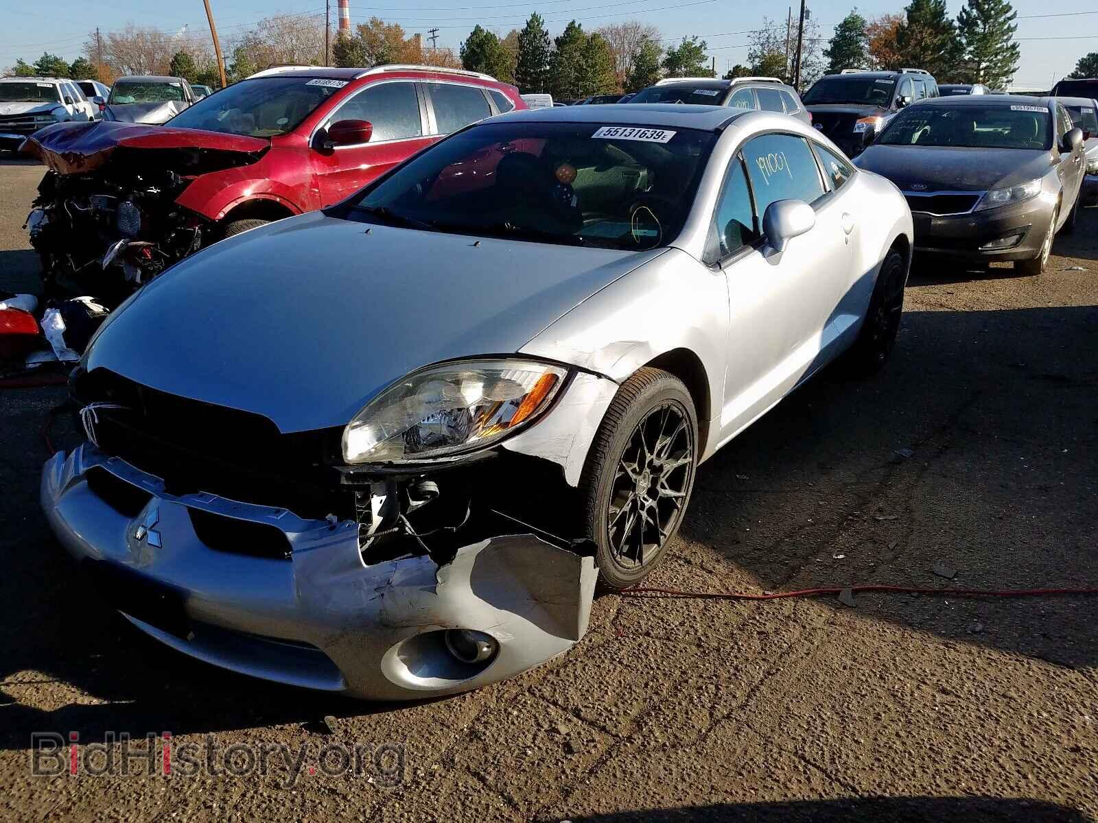 2007 MITSUBISHI ECLIPSE - VIN: 4A3AK34T77E054264 - Фото 2