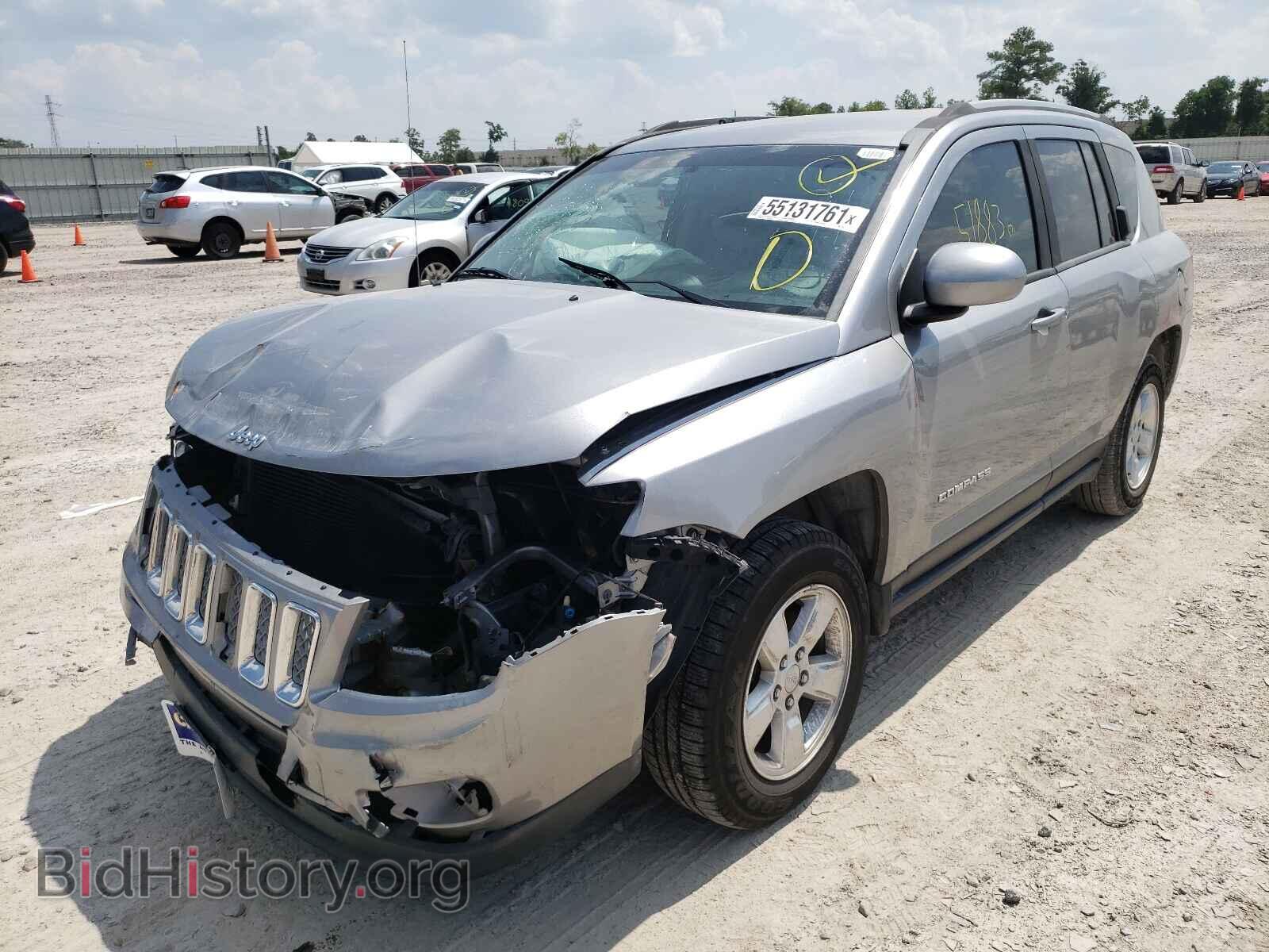 2016 JEEP COMPASS - VIN: 1C4NJCEB7GD585371 - Фото 2