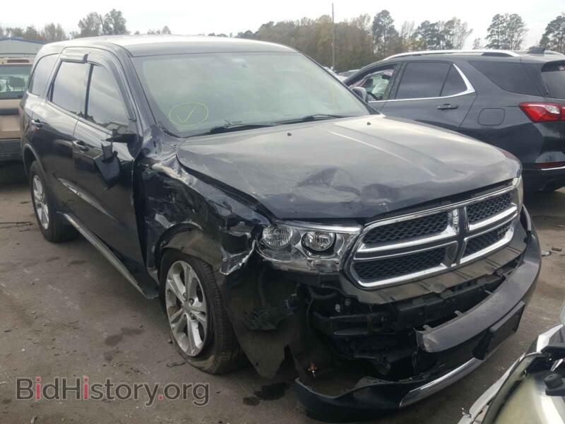 2011 Dodge DURANGO DURANGO EX (VIN 1D4RE2GG8BC618694) — photo 1 of 10, Copart, damage: front end