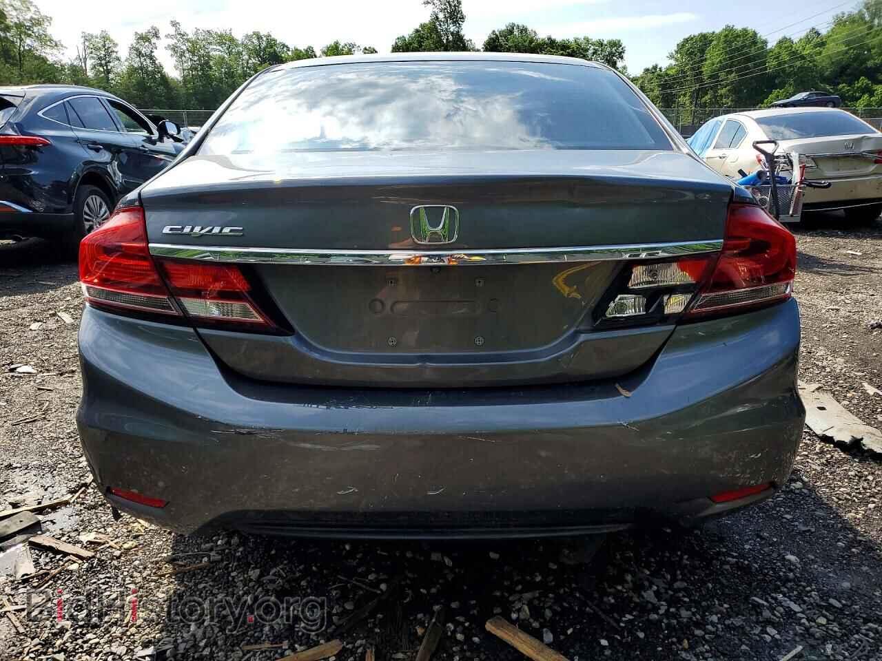 2013 HONDA CIVIC - VIN: 19XFB2F57DE013862 - Фото 6