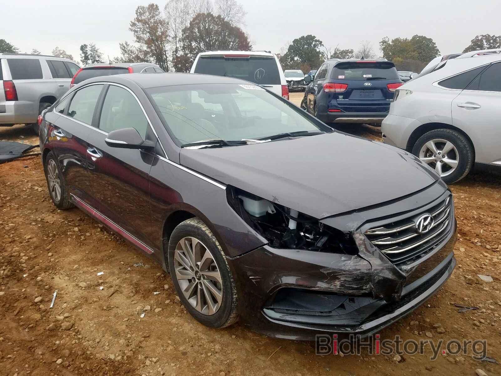 Photo 5NPE34AF9FH229585 - HYUNDAI SONATA 2015