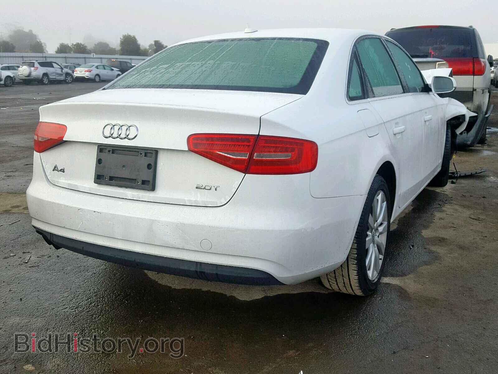 2013 AUDI A4 - VIN: WAUAFAFL0DN035511 - Фото 4