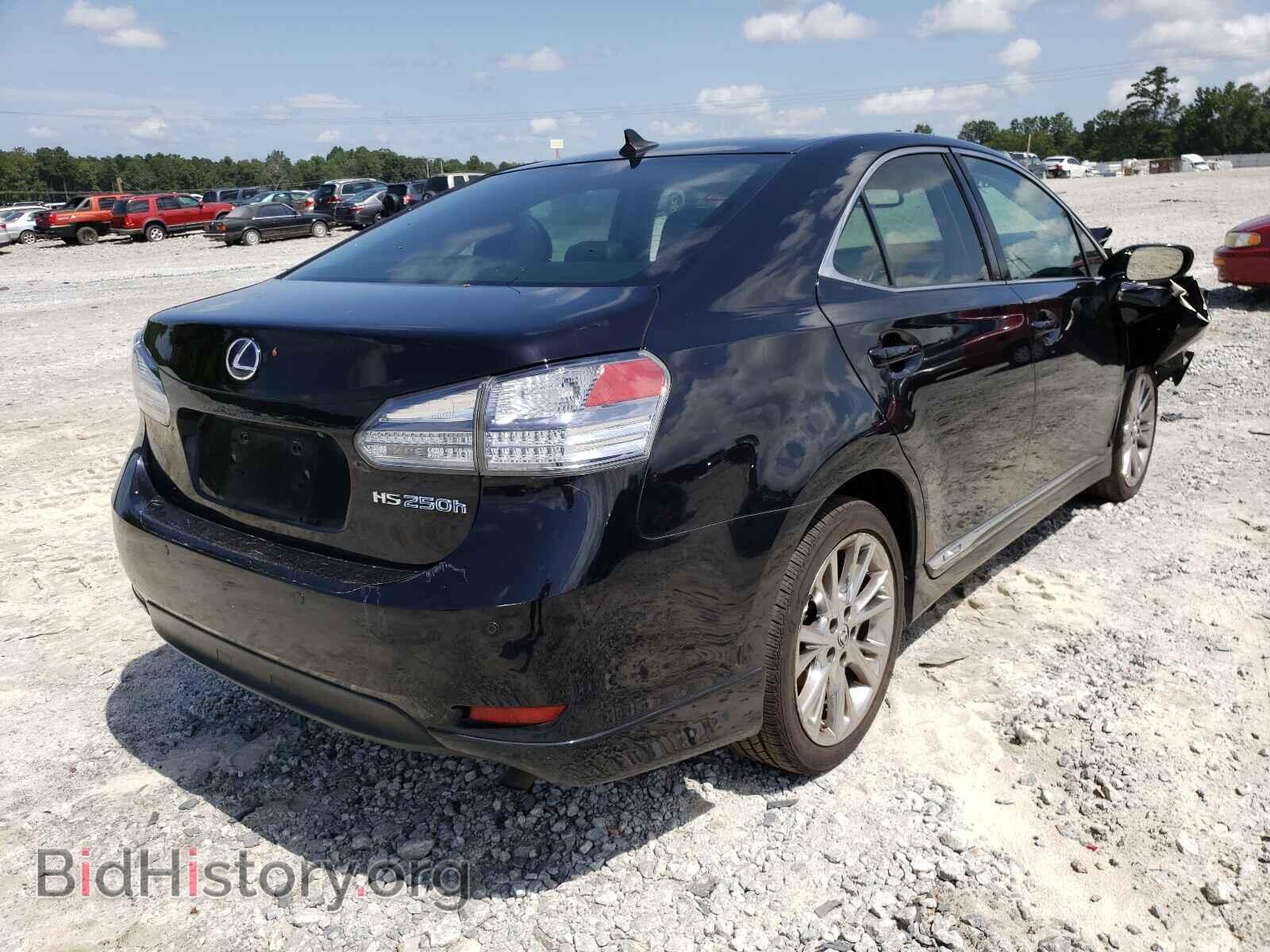 2010 LEXUS HS - VIN: JTHBB1BA0A2026603 - Фото 4