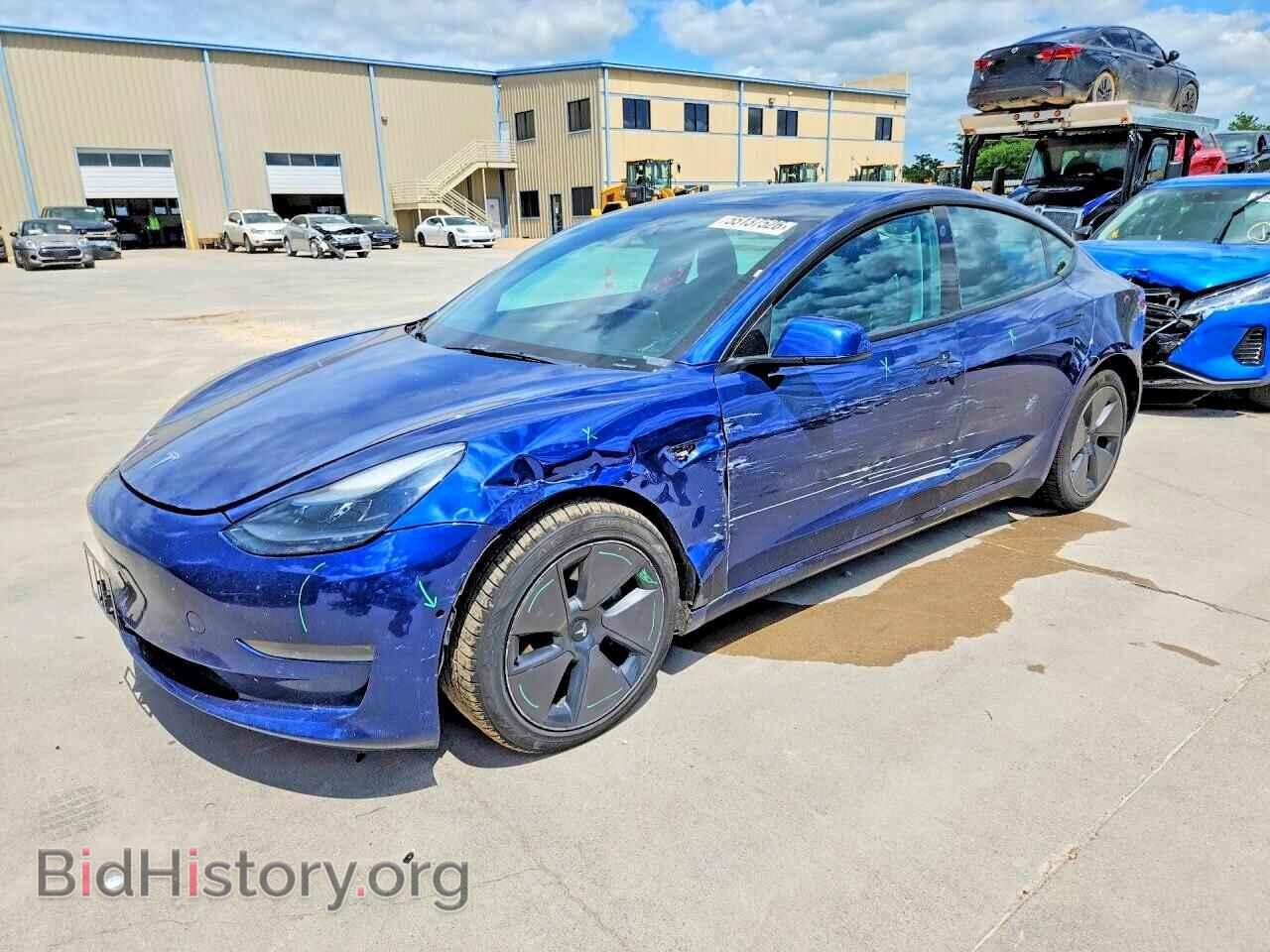 Фотография 5YJ3E1EAXNF186659 - TESLA MODEL 3 2022