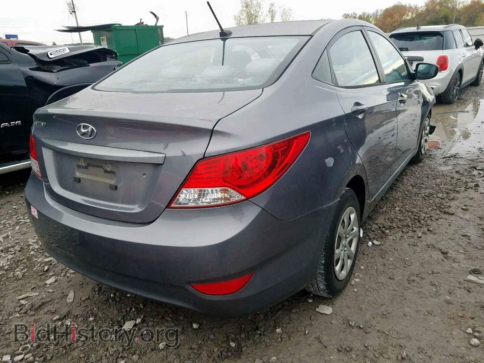 2013 HYUNDAI ACCENT - VIN: KMHCT4AE1DU477066 - Фото 4