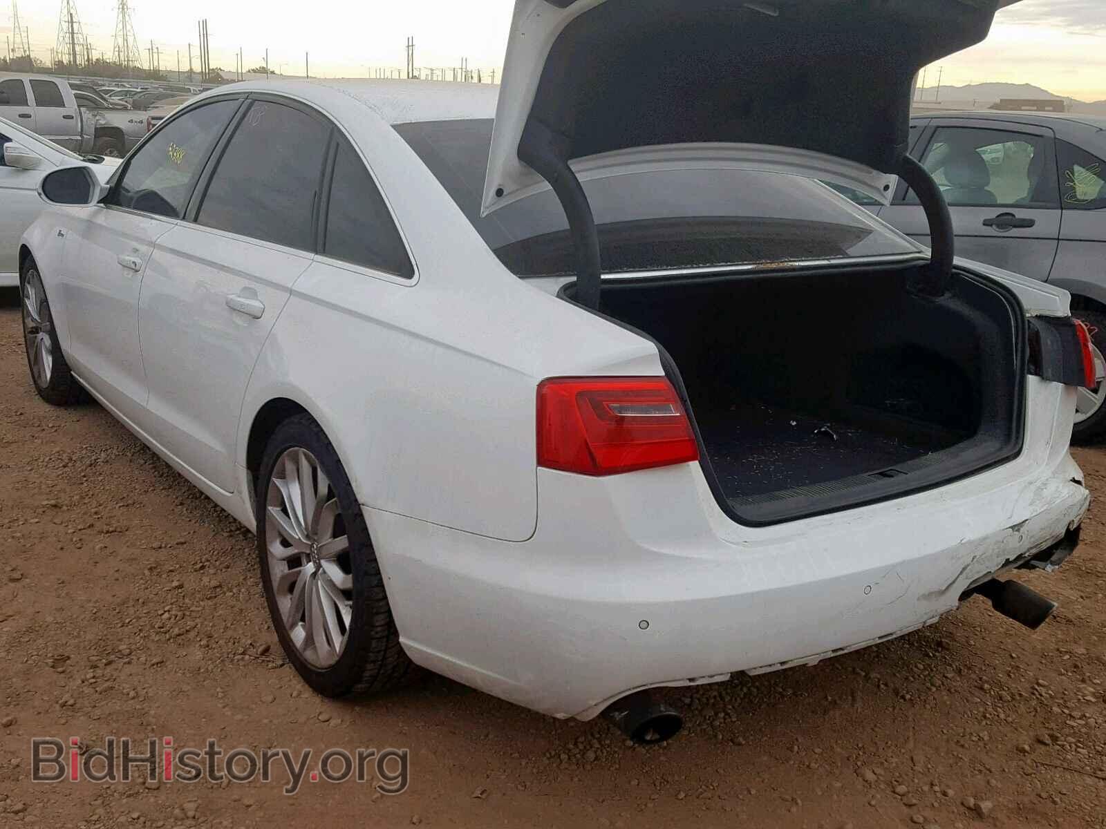 2012 AUDI A6 - VIN: WAUBGAFCXCN012866 - Фото 3