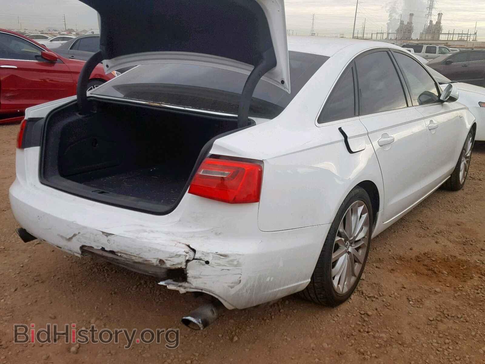 2012 AUDI A6 - VIN: WAUBGAFCXCN012866 - Фото 4