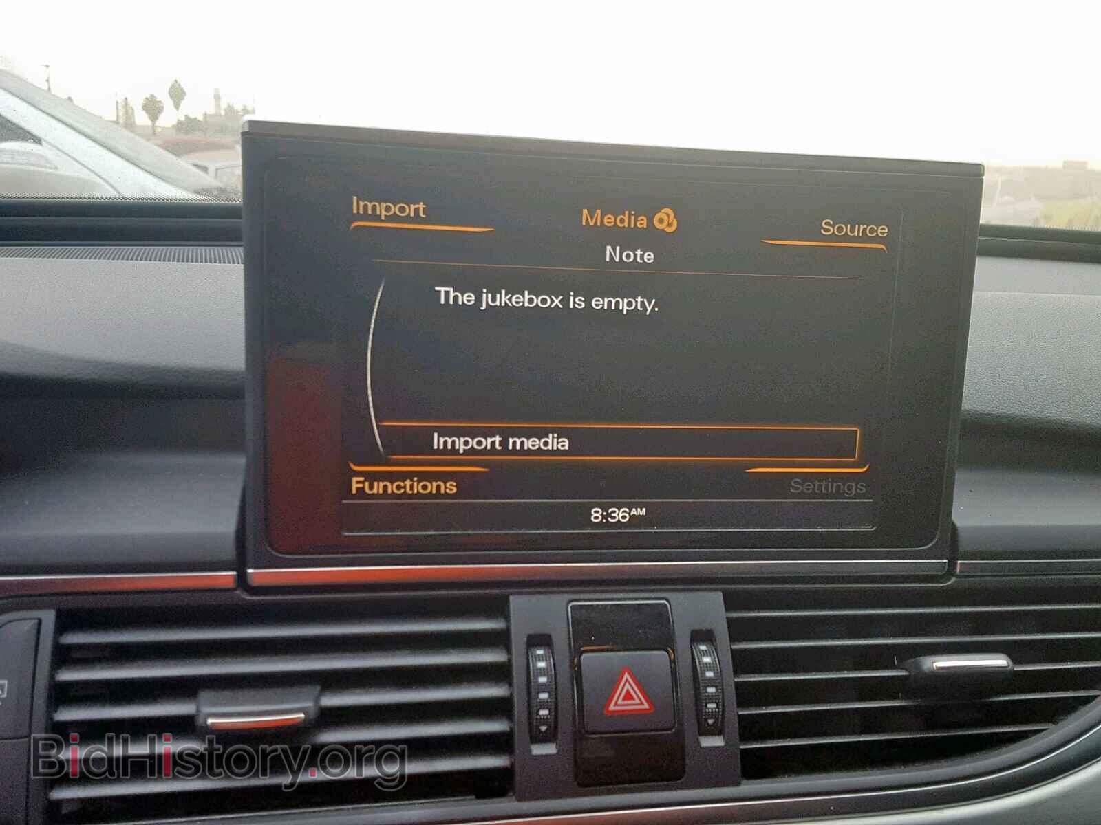 2012 AUDI A6 - VIN: WAUBGAFCXCN012866 - Фото 9