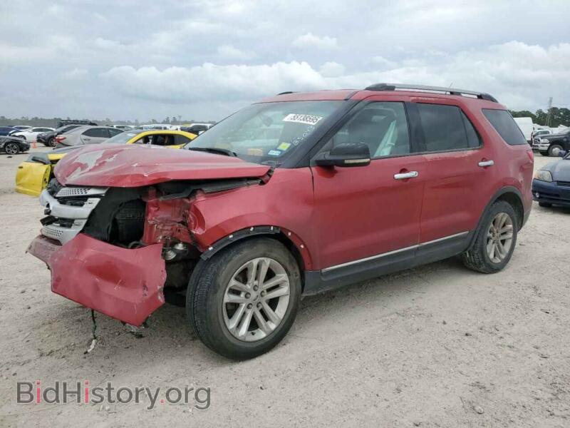 2011 Ford EXPLORER XLT (VIN 1FMHK7D80BGA42535) — photo 1 of 12, Copart, damage: front end