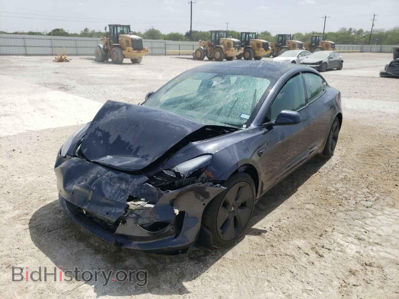 2022 TESLA MODEL 3 - VIN: 5YJ3E1EA9NF186670 - Фото 2