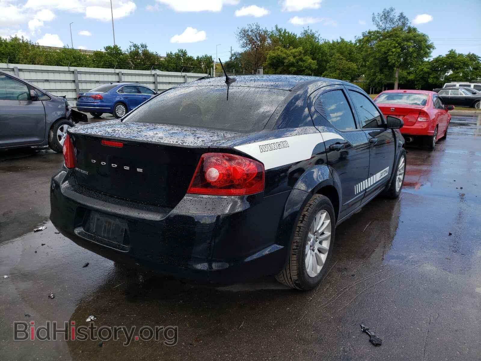 2012 DODGE AVENGER - VIN: 1C3CDZAB4CN231016 - Фото 4