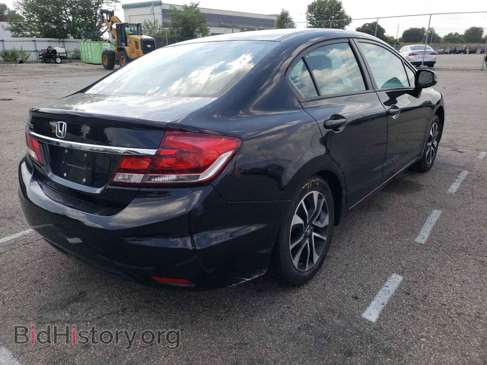 2013 HONDA CIVIC - VIN: 19XFB2F80DE043599 - Фото 4