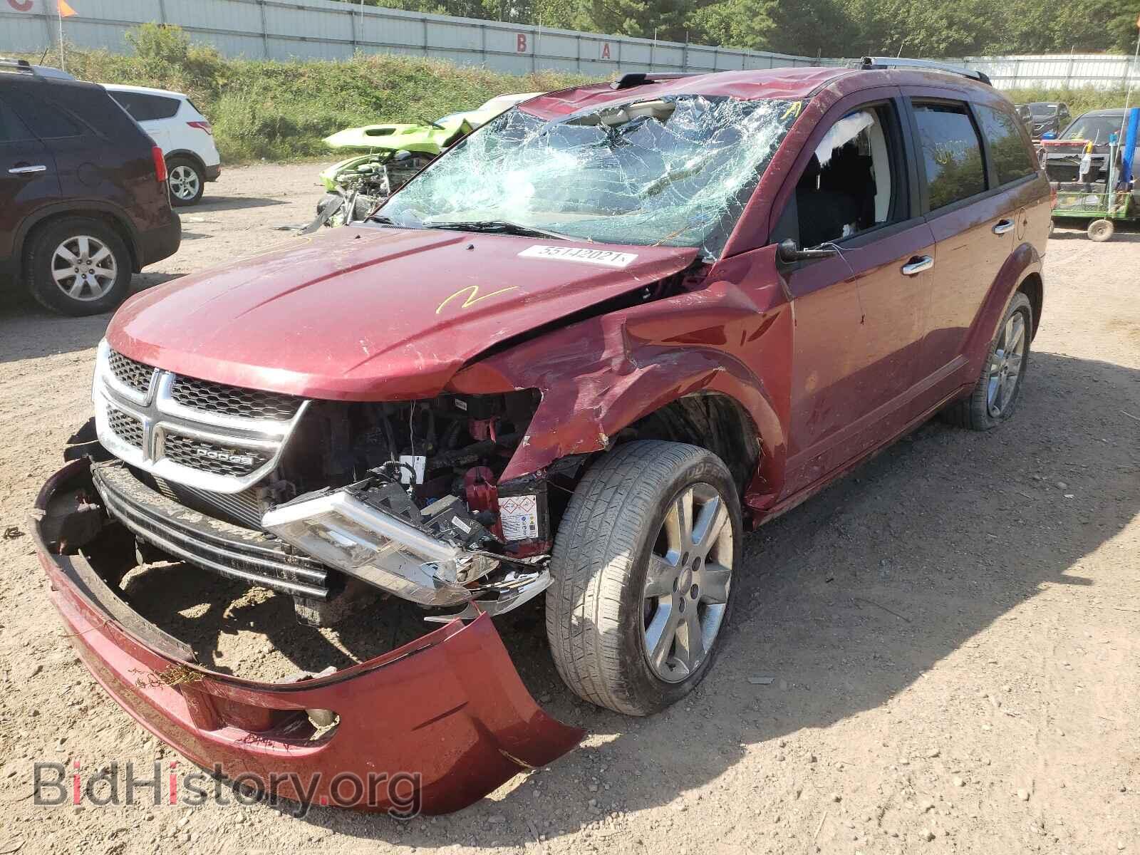 2011 DODGE JOURNEY - VIN: 3D4PH3FG1BT507771 - Фото 2
