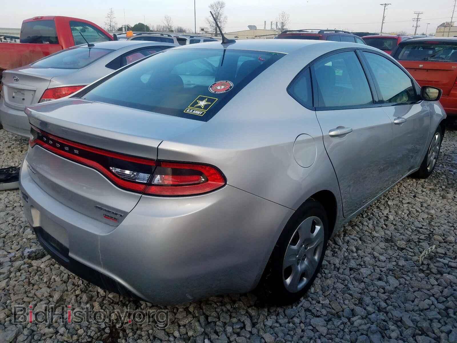 2013 DODGE DART - VIN: 1C3CDFAH4DD287256 - Фото 4