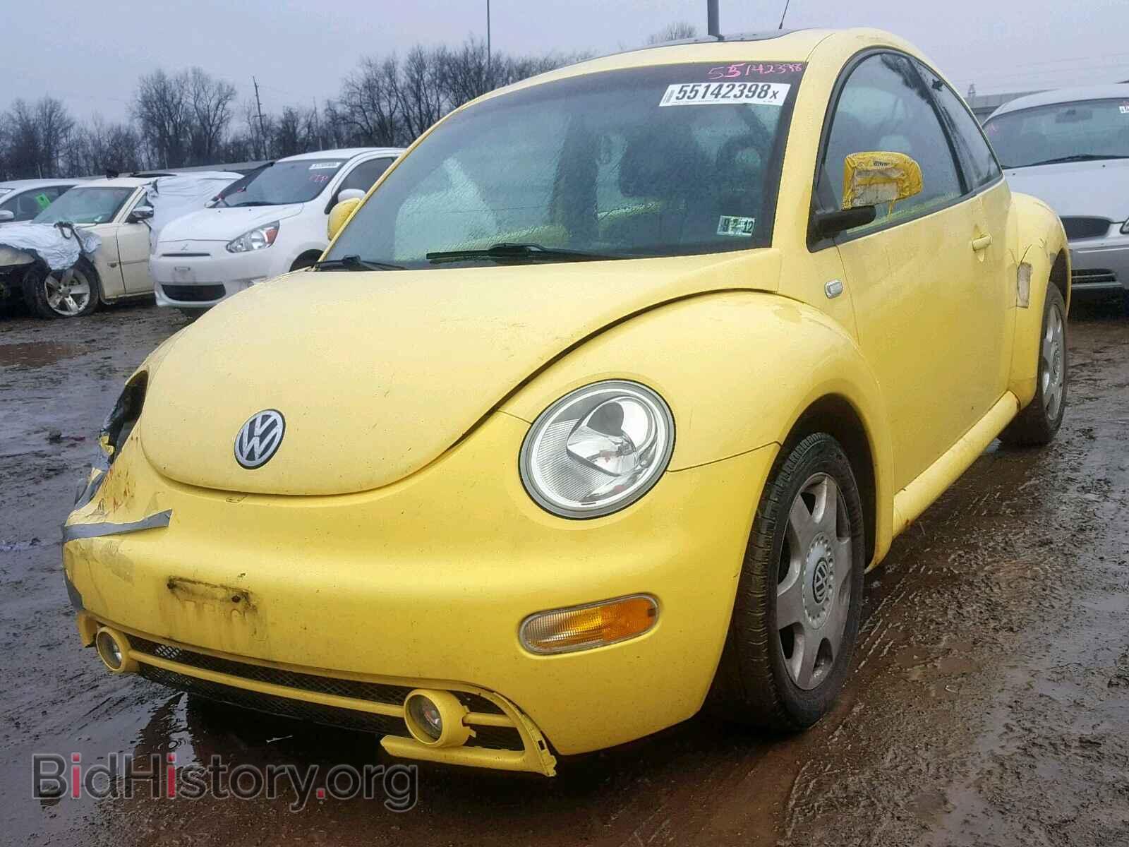 2000 VOLKSWAGEN BEETLE - VIN: 3VWCC21C1YM485943 - Фото 2