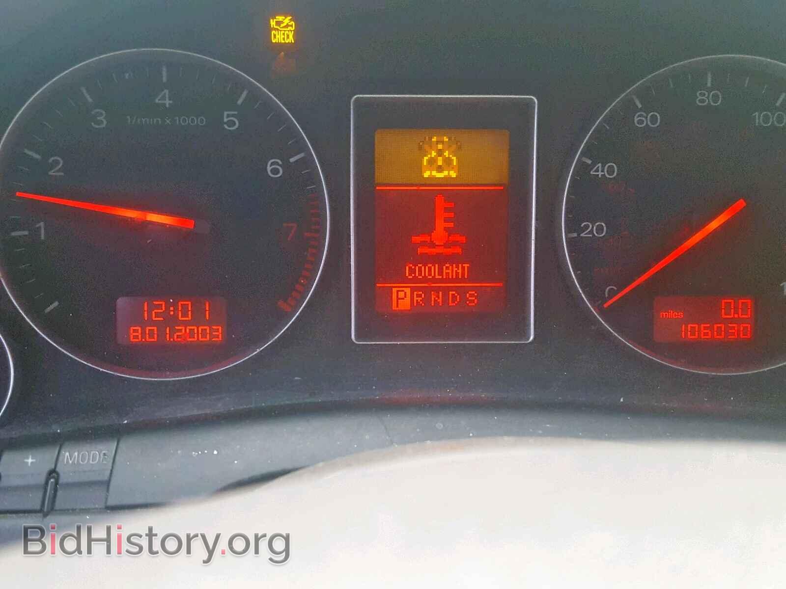 2005 AUDI A4 - VIN: WAULC68E45A048283 - Фото 8