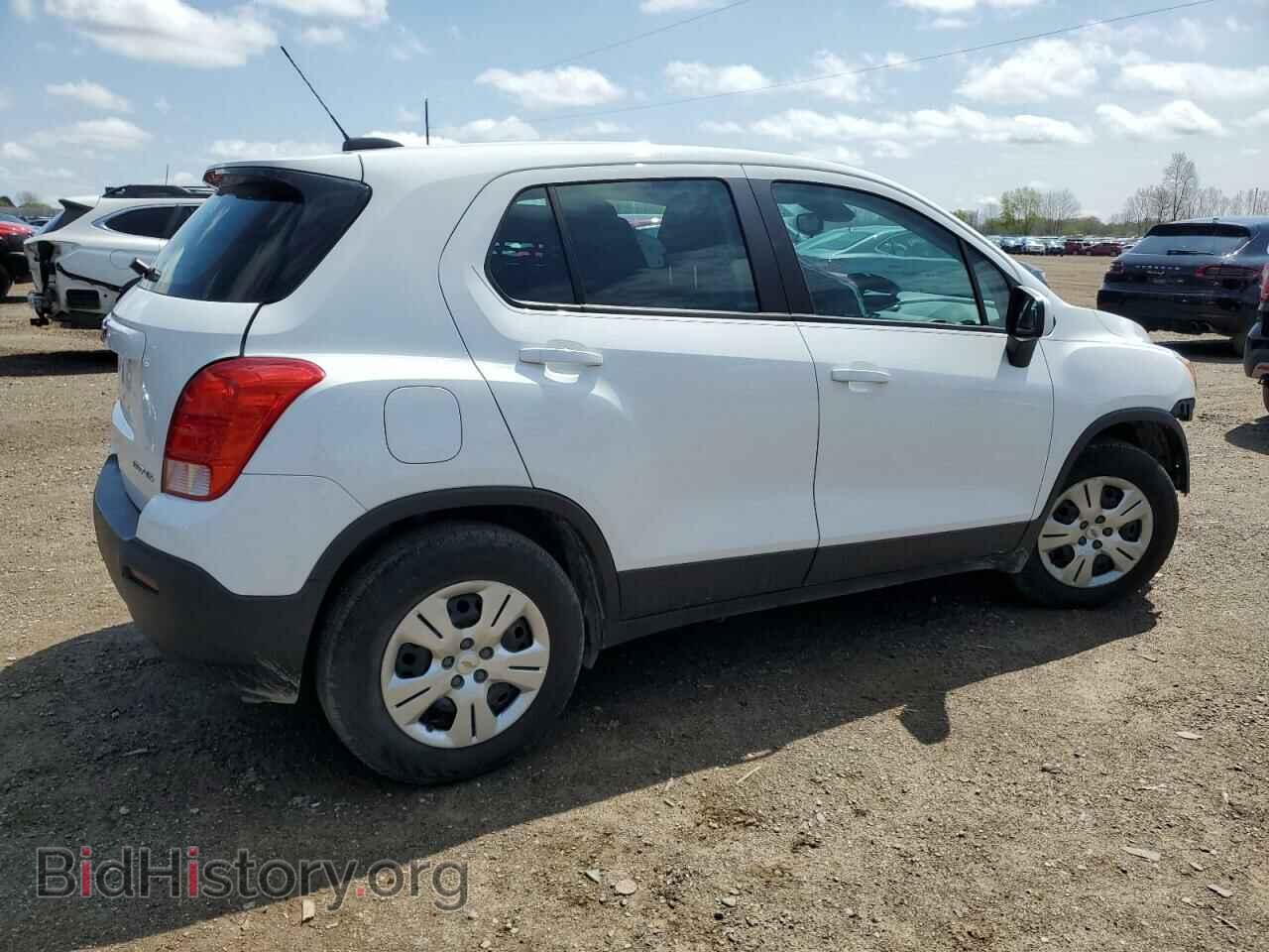 2016 CHEVROLET TRAX - VIN: 3GNCJKSB1GL240439 - Фото 3
