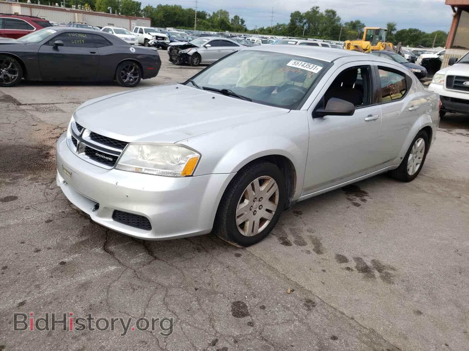 2011 DODGE AVENGER - VIN: 1B3BD4FB2BN608932 - Фото 2