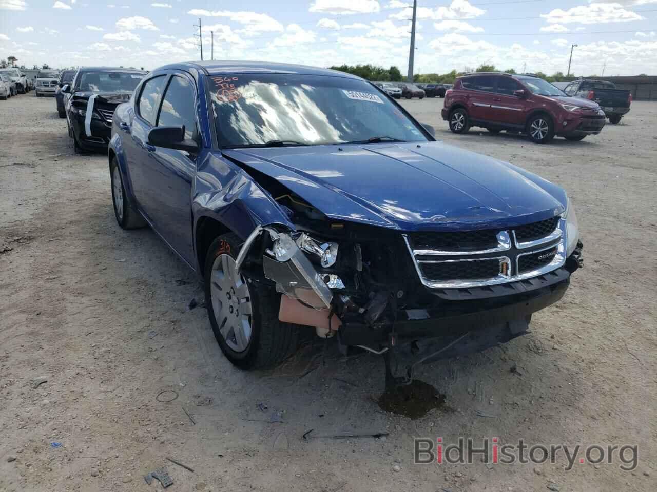 Photo 1C3CDZAB4DN632373 - DODGE AVENGER 2013