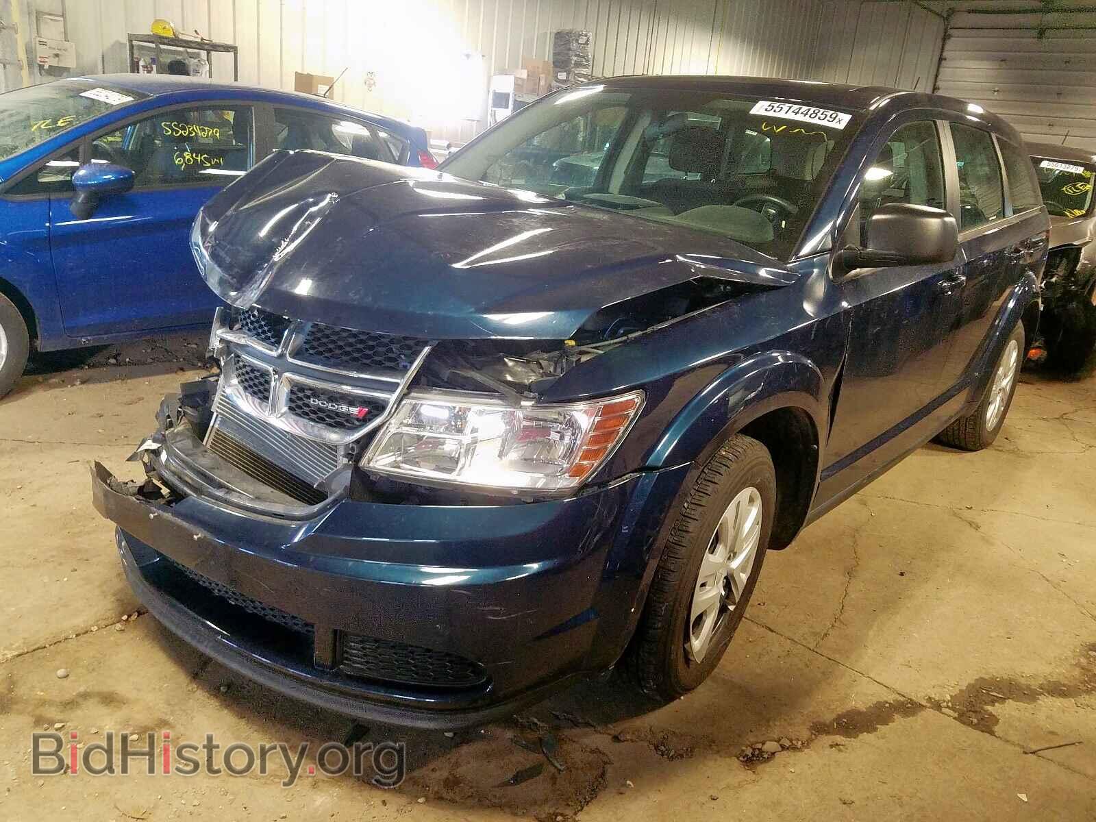 2014 DODGE JOURNEY SE - VIN: 3C4PDCAB0ET283899 - Фото 2