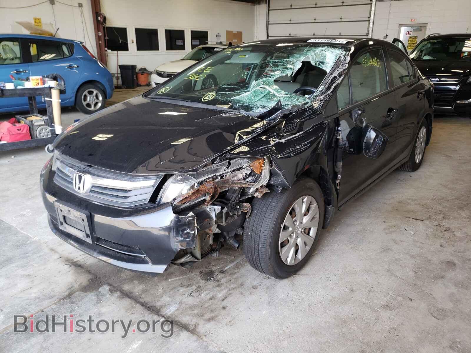 2012 HONDA CIVIC - VIN: 19XFB2F57CE033849 - Фото 2