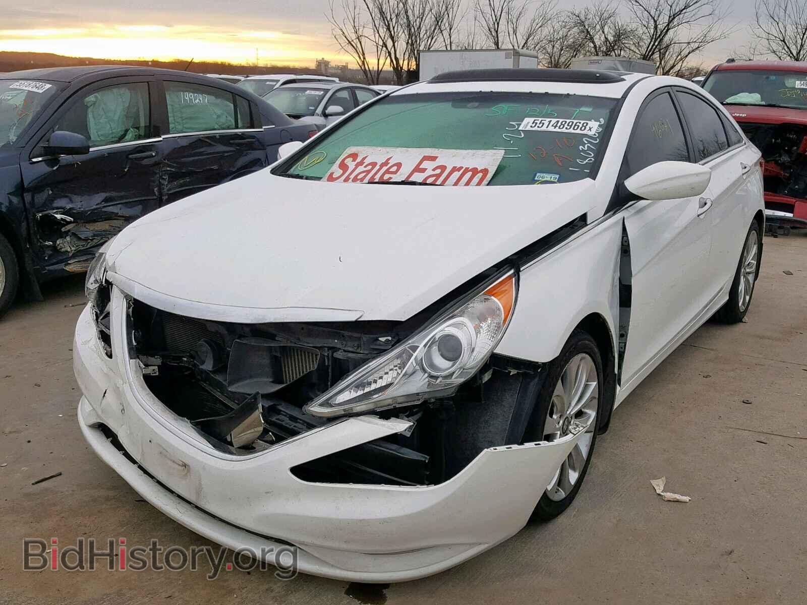 2012 HYUNDAI SONATA - VIN: 5NPEC4AB9CH434106 - Фото 2