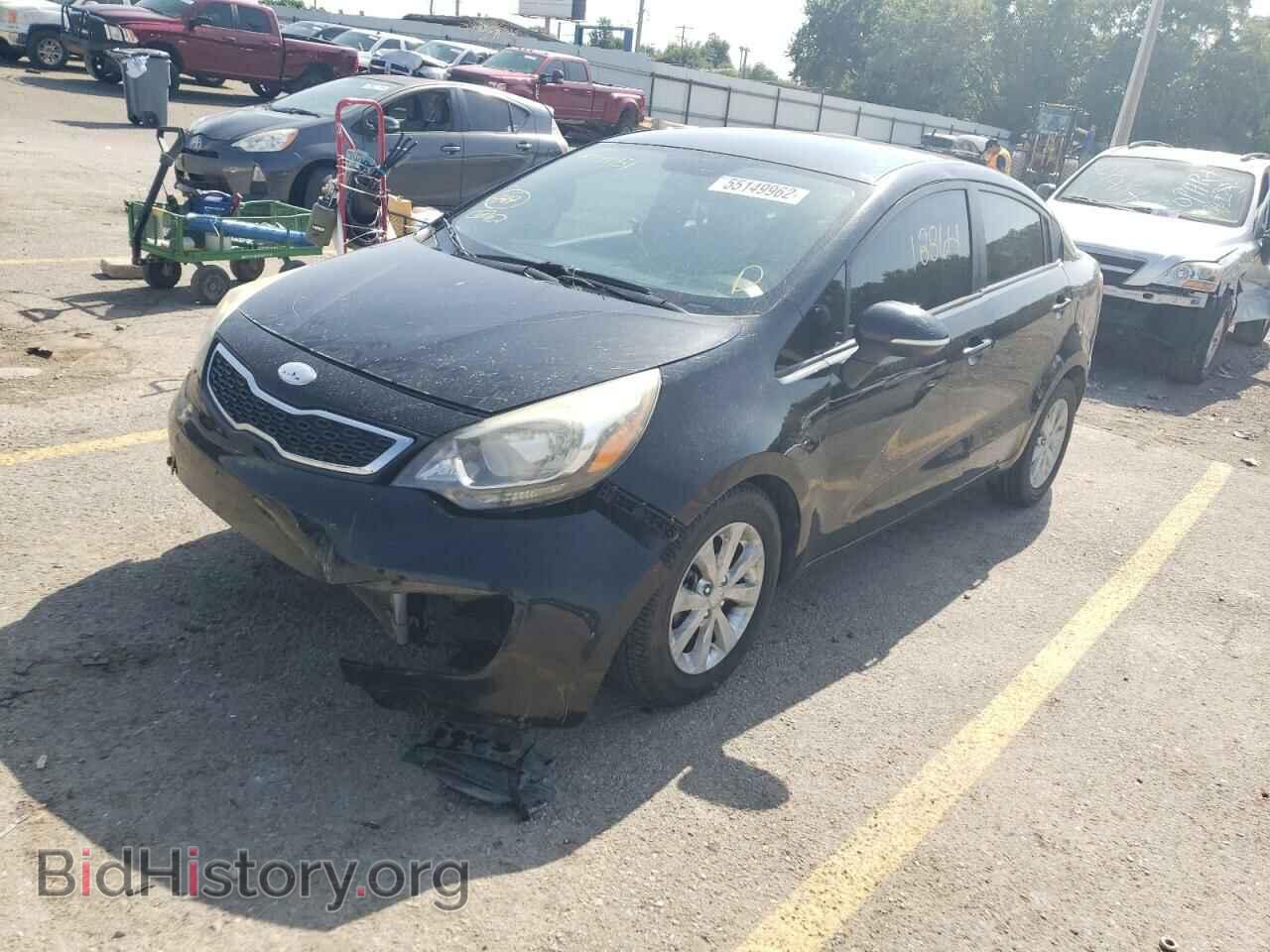 2014 KIA RIO - VIN: KNADN4A36E6404151 - Фото 2