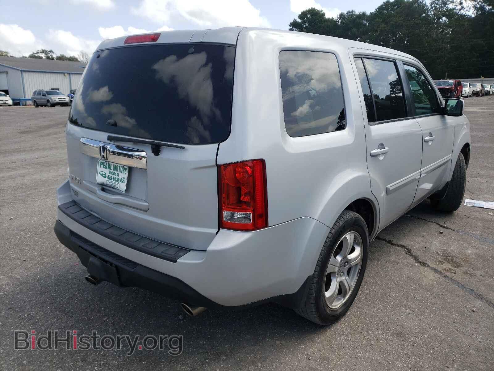 2013 HONDA PILOT - VIN: 5FNYF3H45DB015689 - Фото 4