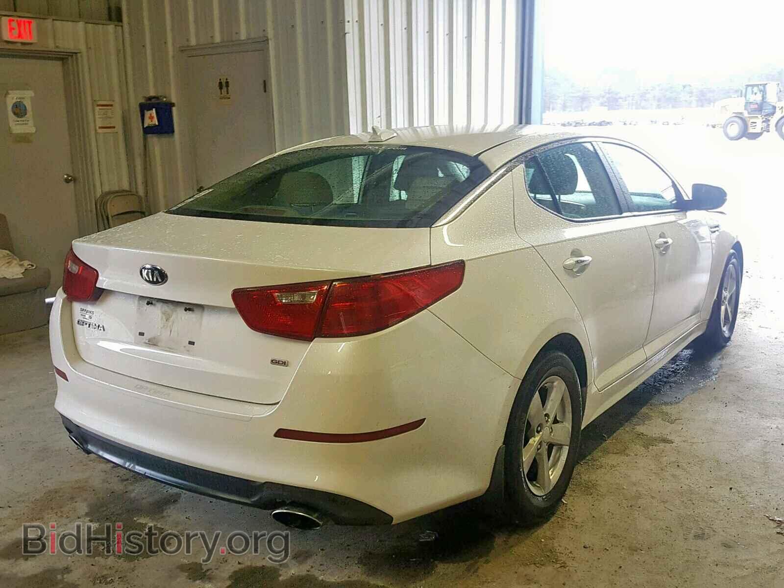 2014 KIA OPTIMA - VIN: KNAGM4A75E5450028 - Фото 4