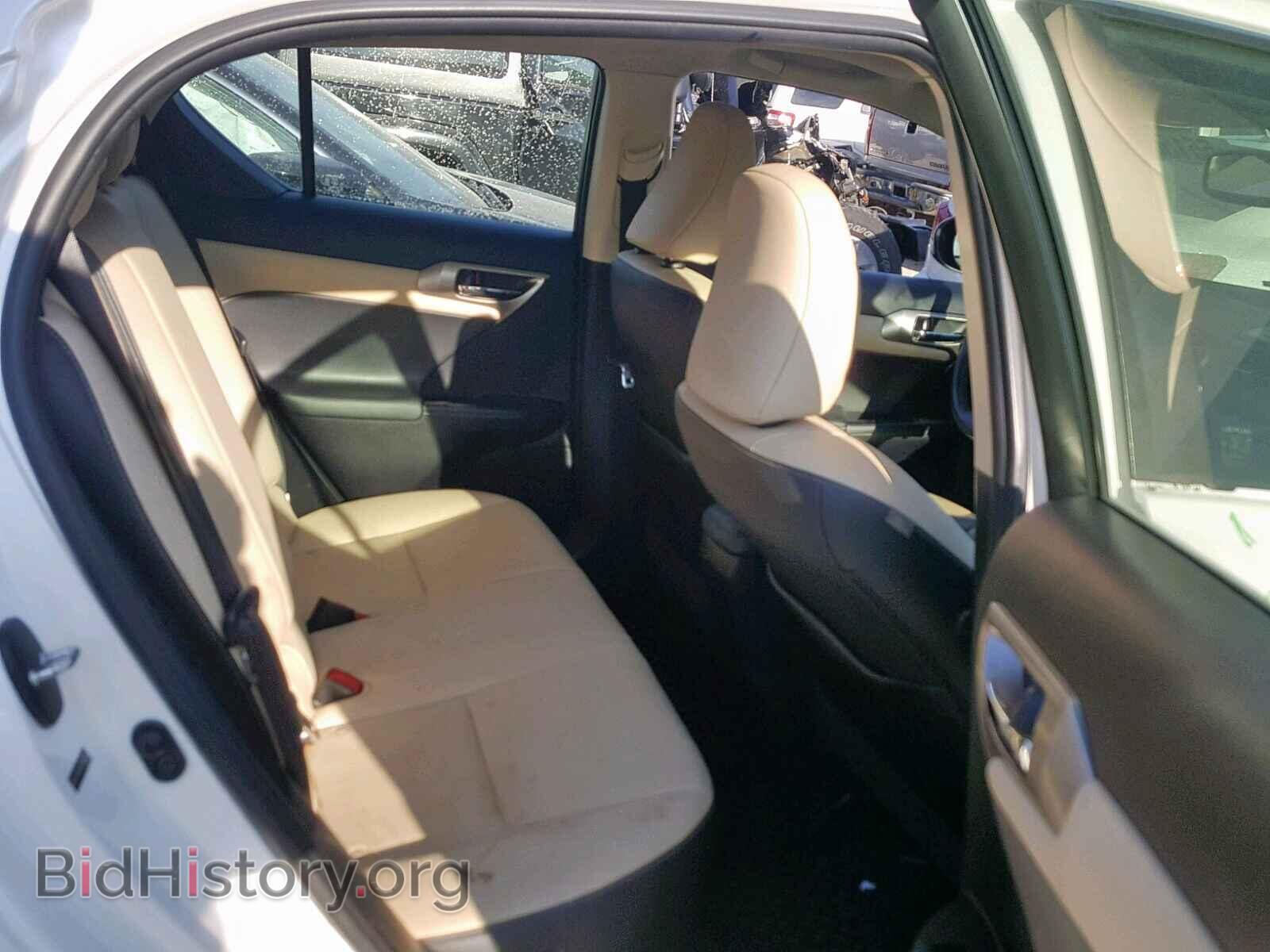 2014 LEXUS CT 200 - VIN: JTHKD5BH8E2186636 - Фото 6