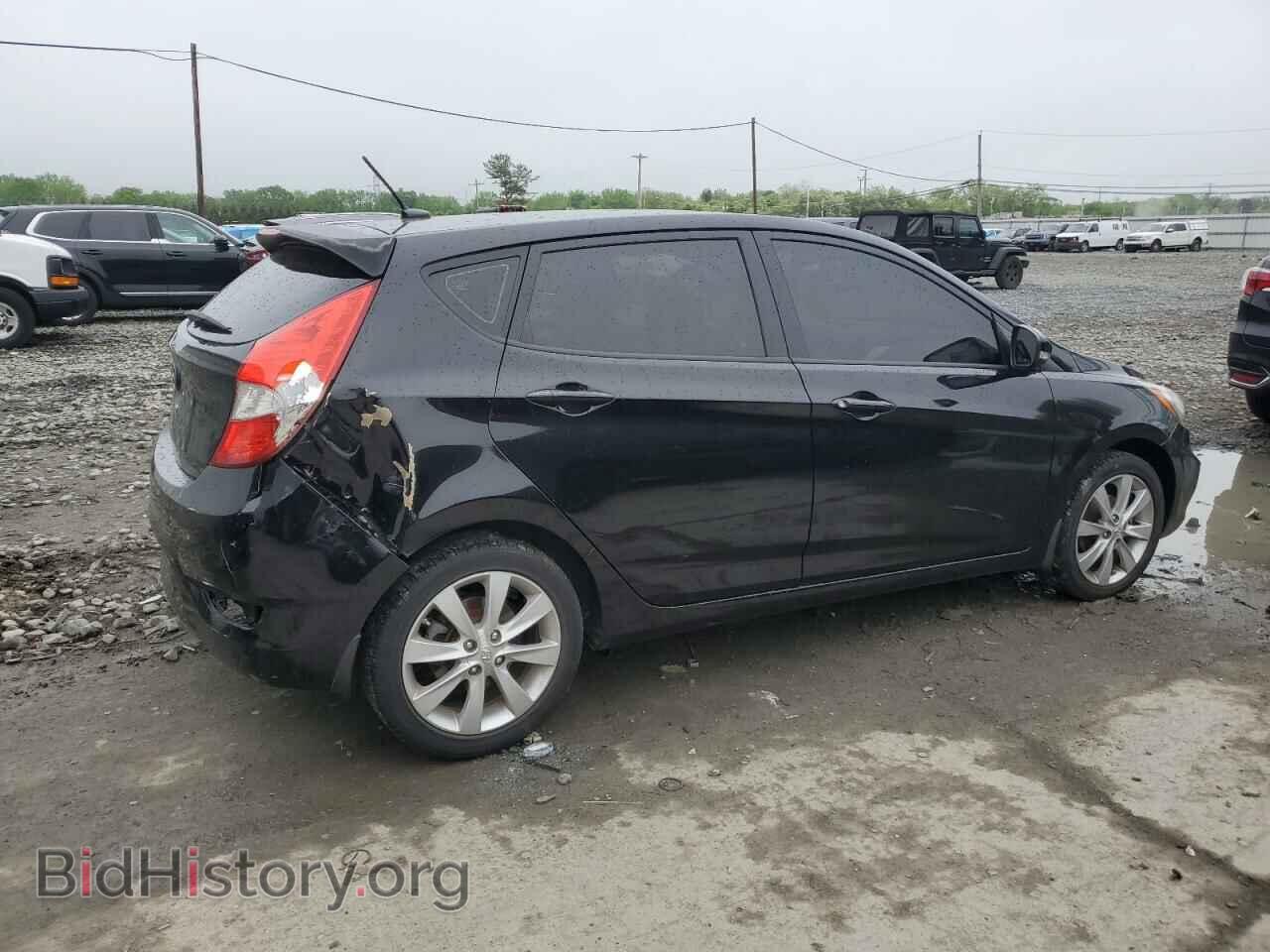 2013 HYUNDAI ACCENT - VIN: KMHCU5AE6DU074784 - Фото 3