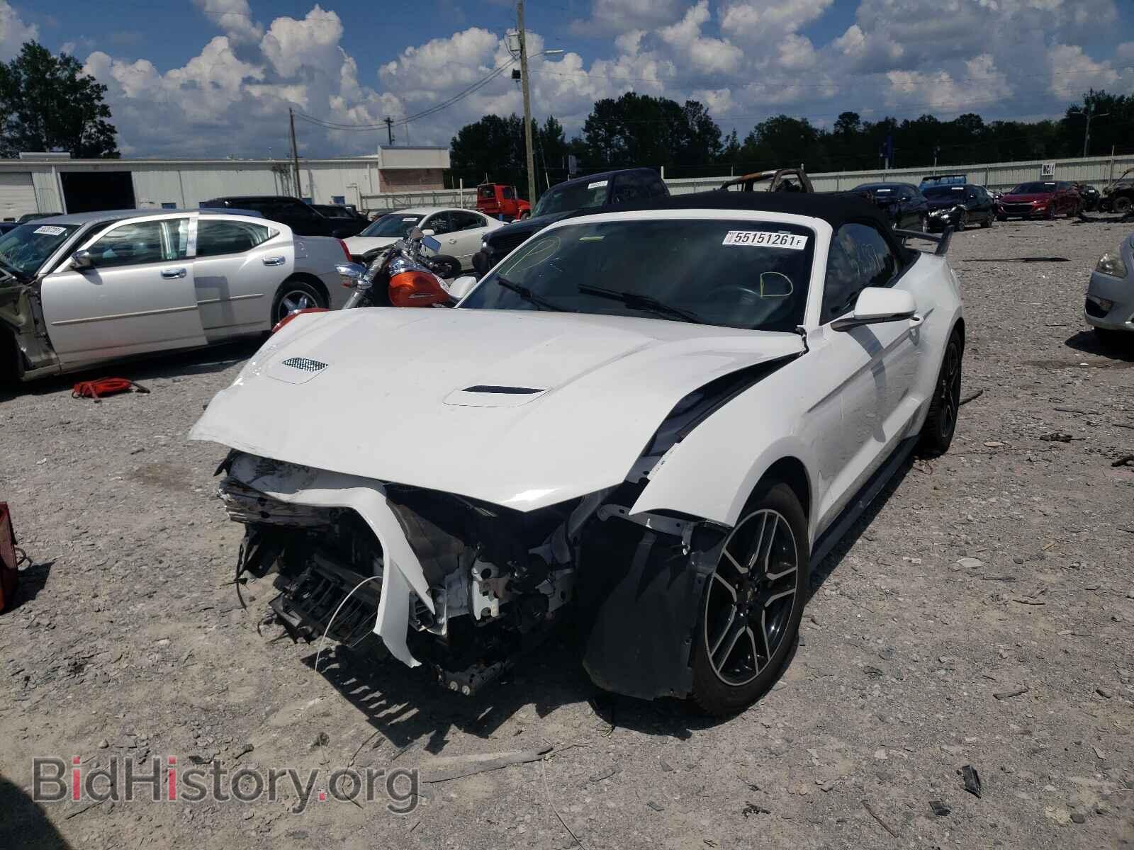 2018 FORD MUSTANG - VIN: 1FATP8UH2J5133439 - Фото 2