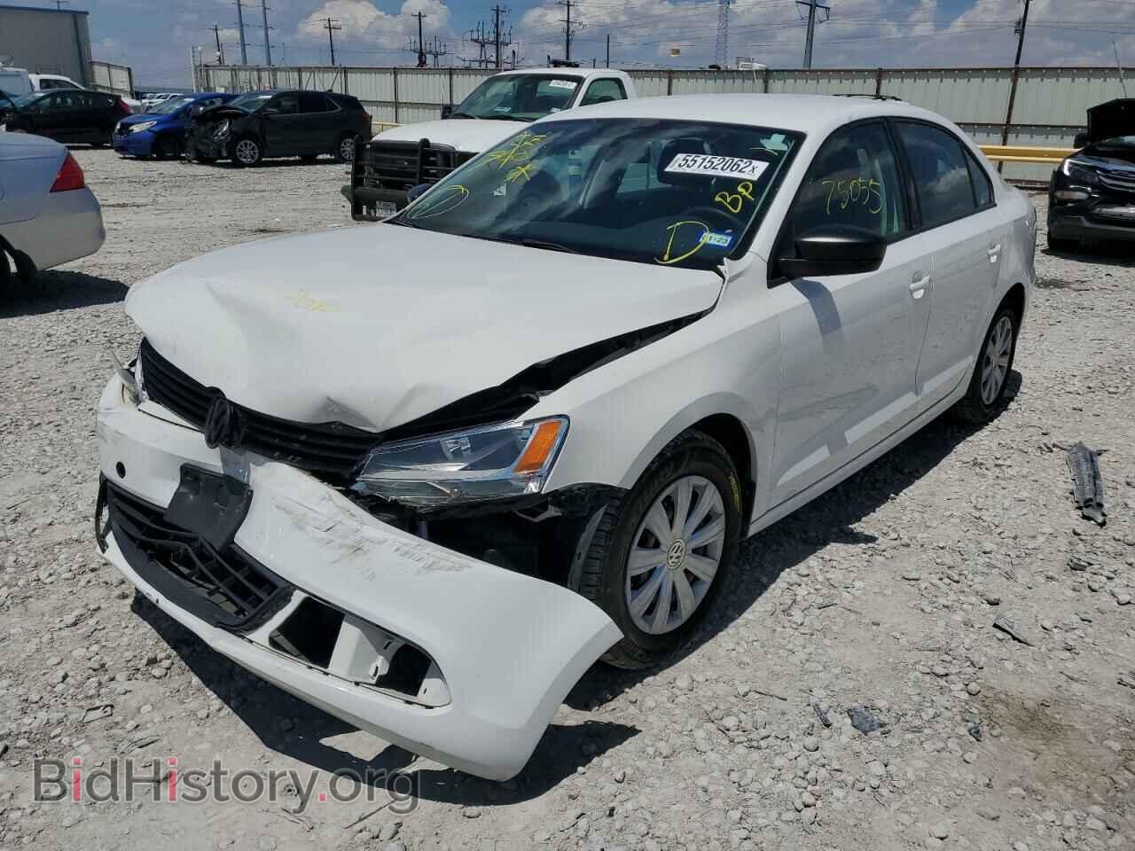 2014 VOLKSWAGEN JETTA - VIN: 3VW2K7AJ3EM351070 - Фото 2