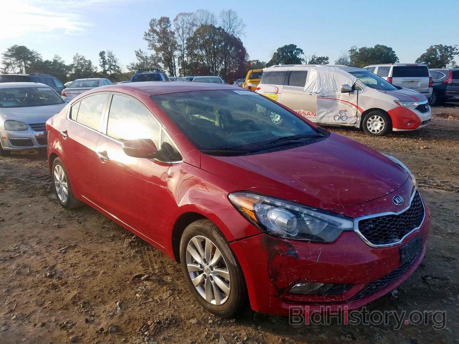 Photo KNAFX4A8XE5176014 - KIA FORTE 2014