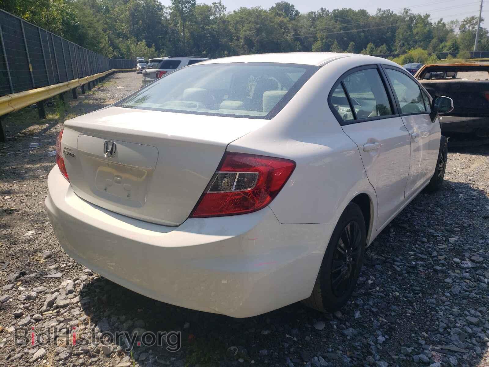 2012 HONDA CIVIC - VIN: 2HGFB2F5XCH561004 - Фото 4