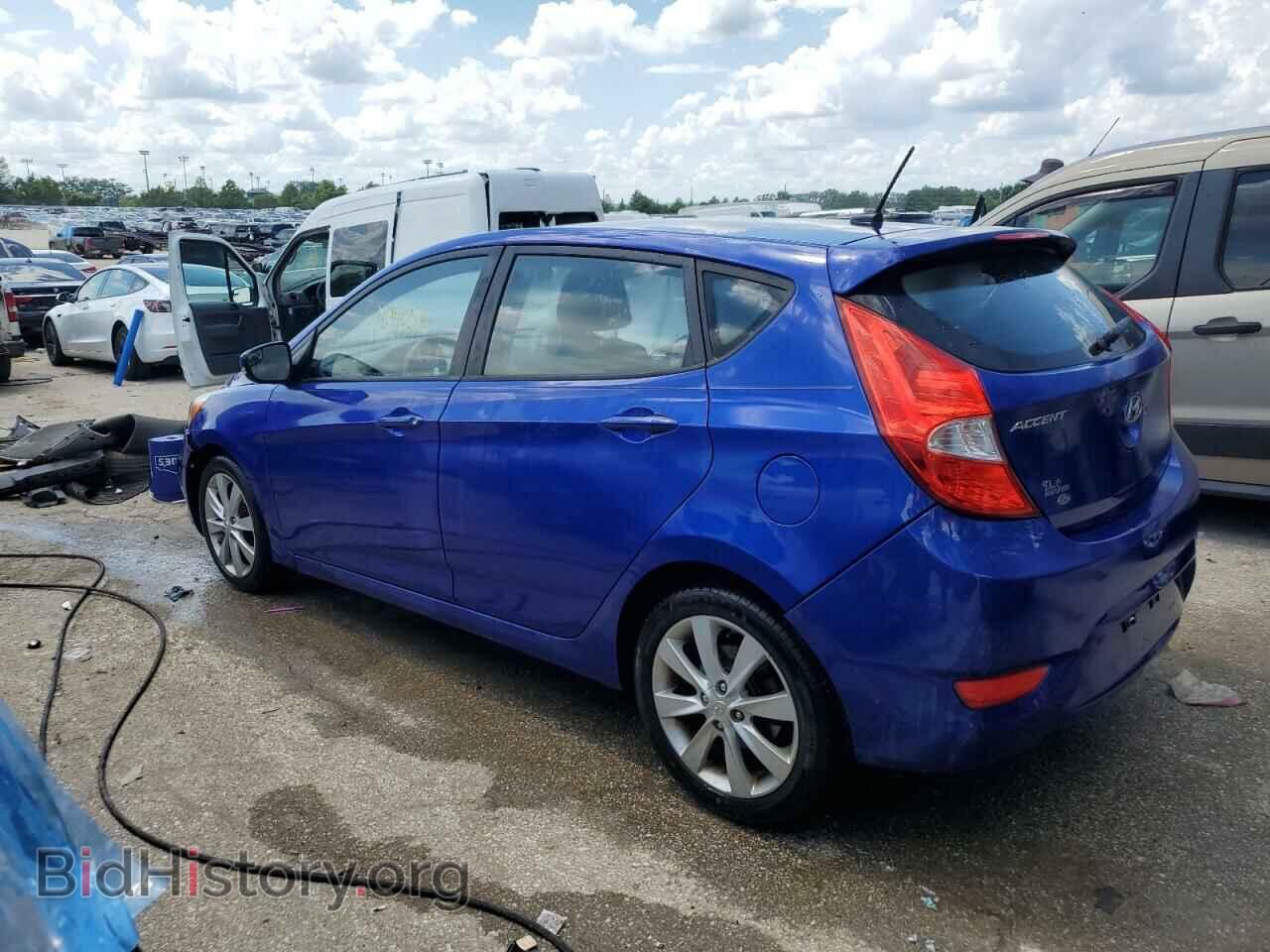 2014 HYUNDAI ACCENT - VIN: KMHCU5AE6EU168682 - Фото 2