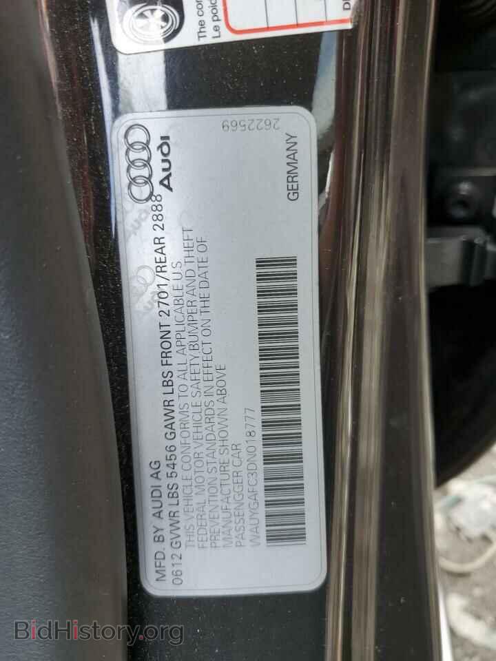 2013 AUDI A7 - VIN: WAUYGAFC3DN018777 - Фото 12