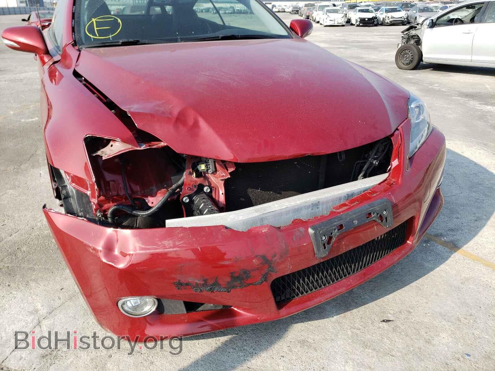 2011 LEXUS IS - VIN: JTHFE2C29B2505187 - Фото 9