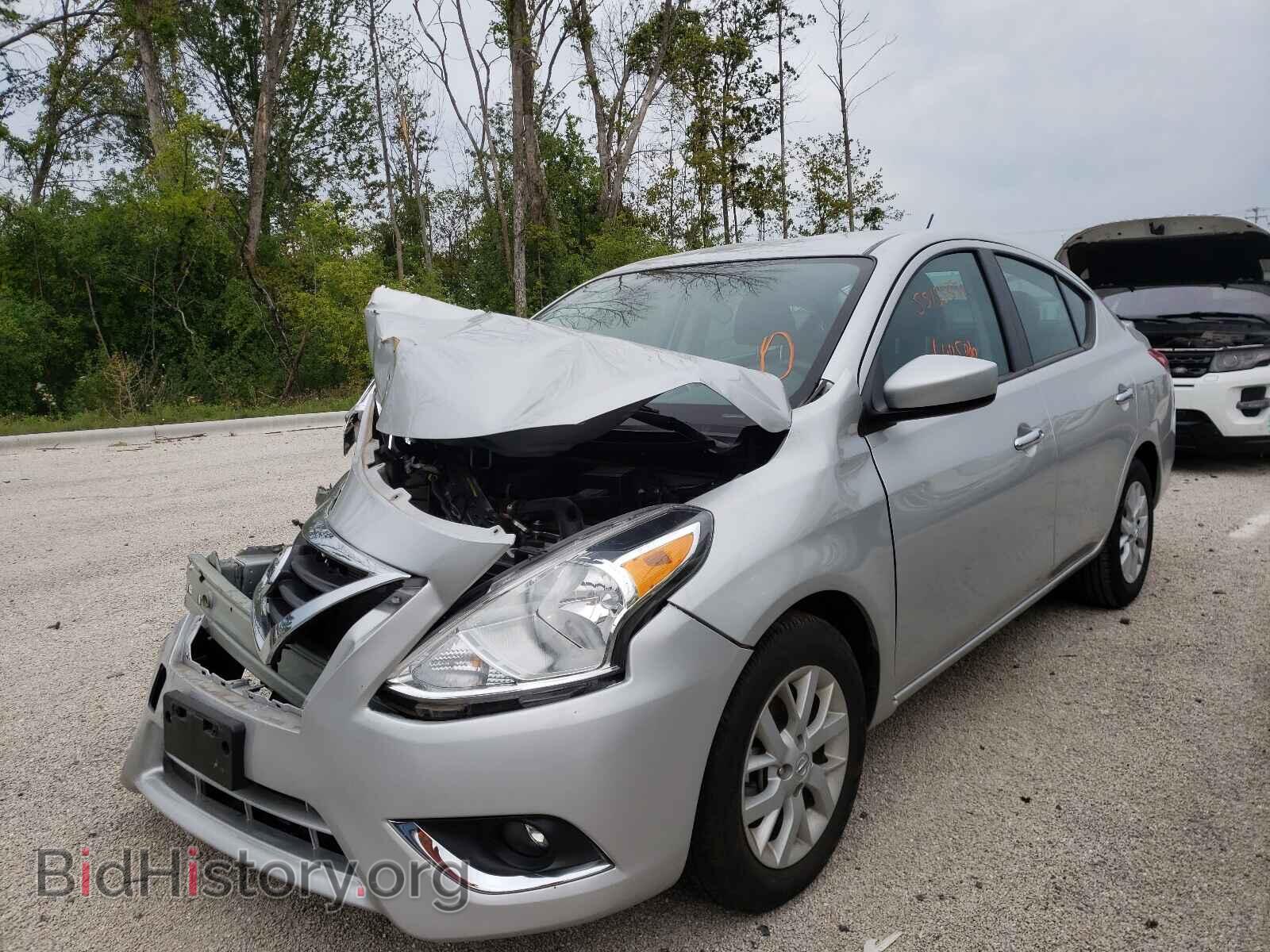 2019 NISSAN VERSA - VIN: 3N1CN7AP3KL844285 - Фото 2